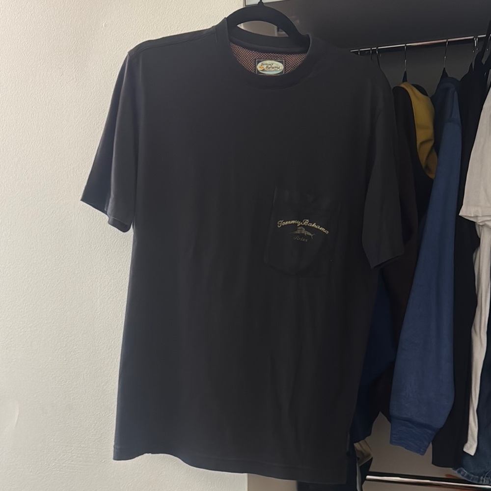 Tommy Bahama Black Short Sleeve Tee